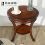 Lu Yi Home Phong cách châu Âu và Mỹ theo phong cách tân cổ điển góc sofa một số biệt thự phòng khách bên nội thất tùy chỉnh - Bàn trà bàn uống nước nhỏ gọn