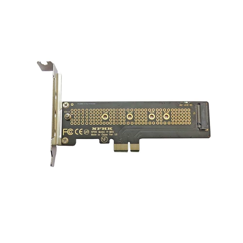 Половина высокого кронштейна 22110 NVME M.2 NGFF SSD TO PCIE X1 4.0 Адаптер ротационной карты