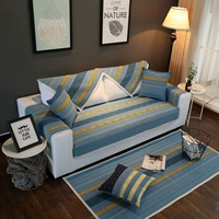 Bông chống trượt ghế sofa vải đệm Four Seasons chung tối giản phòng khách hiện đại sofa đệm trở lại khăn liệm Bắc Âu - Ghế đệm / đệm Sofa nệm ngồi