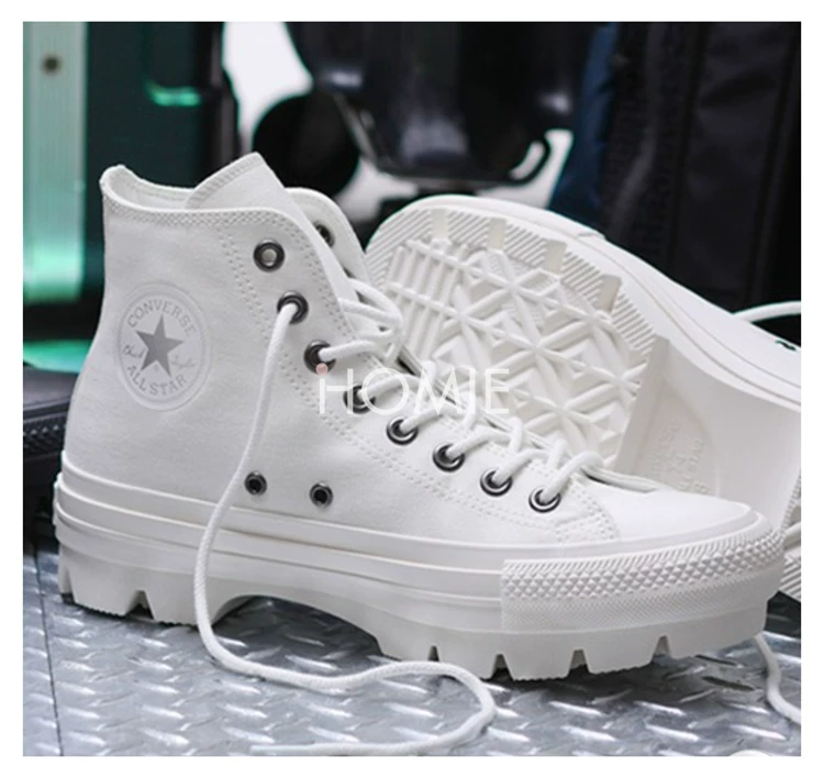 IHOMIE покупки японские Converse CONVERSE 100 ЧАНК юбилей толстой подошвой высокие кроссовки и кроссовки
