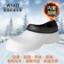 Wako Slide White Chef Shoes Men and Women Work Anti-Skid Waterproof Oil-Tiến bộ cộng với bông mùa đông Giữ ấm 
