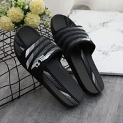 Kéo lại dép nam từ sandal nhà phòng tắm dép nhựa mùa hè trong nhà chăm sóc tại nhà giày nữ chống trượt mềm - Dép