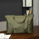 Зеленая сумка для путешествий