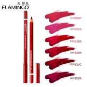 Authentic Flamingo Lip liner Magic Color Plastic Lipstick Matte Wood Eyeliner Long Lasting Waterproof - Bút chì môi / môi lót