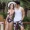 Những người yêu thích bãi biển Sanya mặc áo tắm nữ tam giác Xiêm ngực nhỏ tụ tập áo cánh gợi cảm Hàn Quốc che bụng bikini - Vài đồ bơi 	đồ đôi đi biển cho mẹ và bé trai