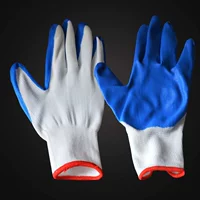 Нейлоновые нескользящие износостойкие перчатки, маслостойкий рабочий крем для рук, 12шт