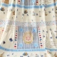 Cotton hai dây vải hoạt hình ngôi sao và sọc chăn ga gối đệm vải trẻ em ga trải giường vỏ chăn handmade DIY