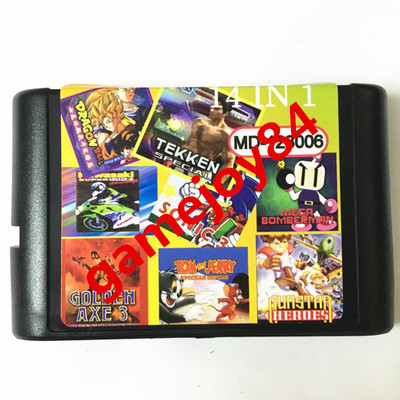 MD Sega Special Card Sega Black Card 126 Complete Game Card