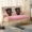 Đơn giản phòng khách đồ nội thất ghế sofa khu vực nghỉ ngơi hộp chân tắm shop nhỏ sofa vải sofa phòng khách sạn - FnB Furniture chân bàn kính cường lực