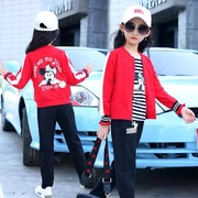 Nhà ga châu Âu là thương hiệu mới hot girl thể thao phù hợp với quần áo trẻ em Thời trang Hàn Quốc mùa xuân và mùa thu - Khác