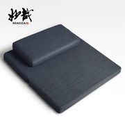 Chơi Baidian thiền đệm pad di pad có thể gập lại thiền cọ dừa đệm futon bông để gửi nhà cung toàn bộ đệm túi - Ghế đệm / đệm Sofa