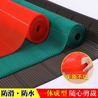 Bể tắm mat thấm PVC Thảm gân bếp hành lang thảm rỗng thảm cao su tấm thảm chùi chân - Thảm sàn thảm lau chân siêu thấm