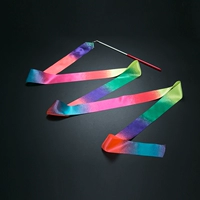 2 метра длиной*ширина 5 см [30 см полюсов] градиент радужный цвет