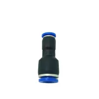 Ống thẳng giảm áp cao ống đơn giản pu khớp nhựa 6 mm kết nối nhanh công cụ cắm vào ống thông hơi thẳng PG - Công cụ điện khí nén bình bơm hơi mini