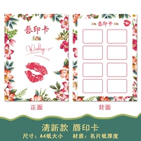 Fresh Lip Print Card