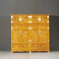Golden Simon Wood Carging Dragon Top Box: Китайский настоящий настоящий Timoning спальня гардероб большой гардероб гардероб Modh мебель