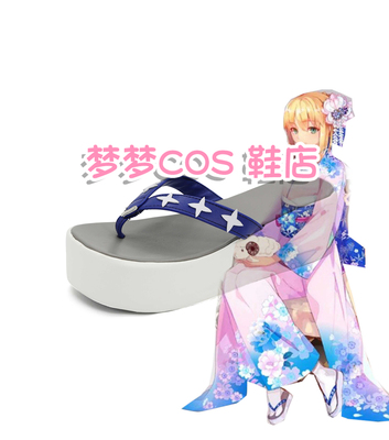 taobao agent Number 2971 Fate STAY NIGHT SABER kimono cos shoes COSPLAY shoes anime shoes