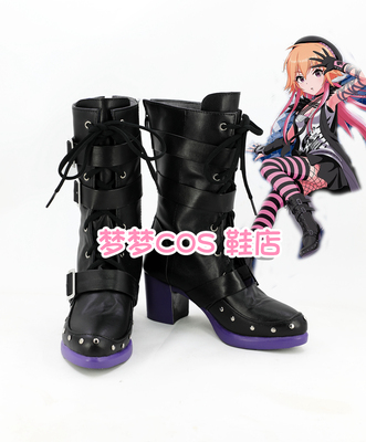 taobao agent No. 3493 Idol Master Cinderella Girl Girl Ergong Flying Bird COSPLAY shoes to customize