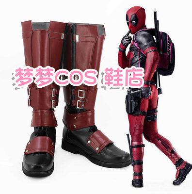 taobao agent Number 3229 DeadPool COS Shoes COSPLAY shoes to customize