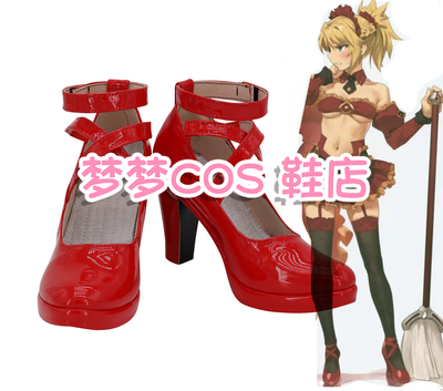 taobao agent 4546 Fate FGO Modrad Mo Mo Mo Girl Cos shoes COSPLAY shoes to customize