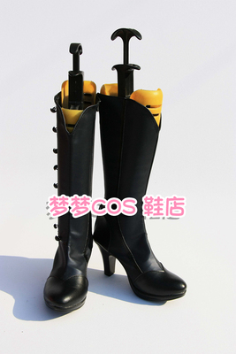 taobao agent Number 1465 Black Deacon Charles Demon COSPLAY shoes