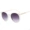 Kính râm 2018 mới đinh kính gọng tròn lớn kính râm nam nữ tròn kính kim loại mũi tên lái xe kính râm