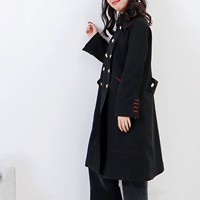 [Ice Point thẳng xuống] 3,1 kg J ¥ 20 chiếc áo khoác dài tay buông dài mùa thu phiên bản Hàn Quốc của chiếc áo khoác len áo hoodie nữ cute