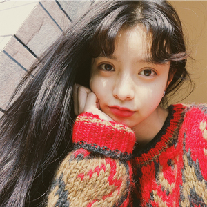 Fan Zhiqiao đỏ Giáng Sinh retro lỏng lười biếng mui xe net đỏ ngọt ngào áo len dày phụ nữ mùa đông mặc hoang dã