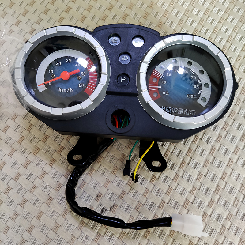 đồng hồ xe máy điện tử 48V60V điện đa năng xe ba bánh pin xe Hoàng Tử mẫu nhạc cụ màn hình hiển thị công suất đồng hồ đo tốc độ mã đồng hồ phụ kiện đồng hồ xe wave alpha dây công tơ mét air blade