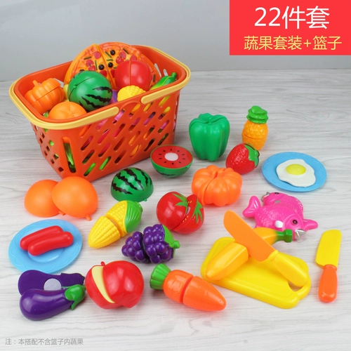 Кухня, фруктовая игрушка для разрезания, 1-3-6 лет