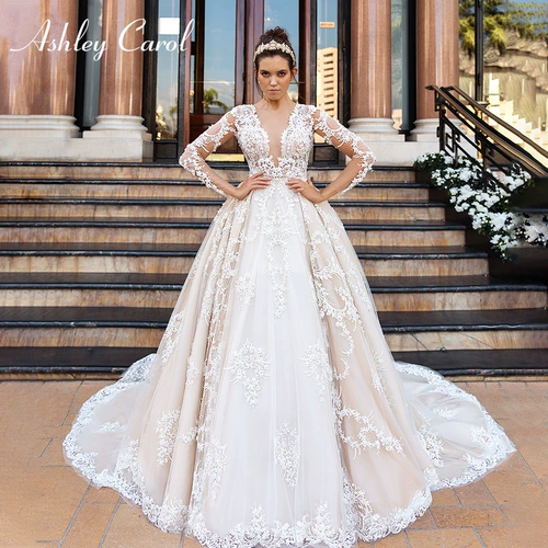 Эшли Кэрол роскошная принцесса свадебные платья для женщин 2023