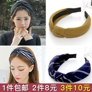 Rửa kẹp tóc áp lực headband Hàn Quốc đơn giản rộng vành hoang dã dễ thương siêu dễ thương ngọt headgear headband tóc ban nhạc lady