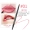 Ouli lip liner bút son môi bút chống thấm nước giữ ẩm kéo dài đích thực không màu vẽ dấu vết môi bút chì màu nude mờ - Bút chì môi / môi lót chì kẻ môi