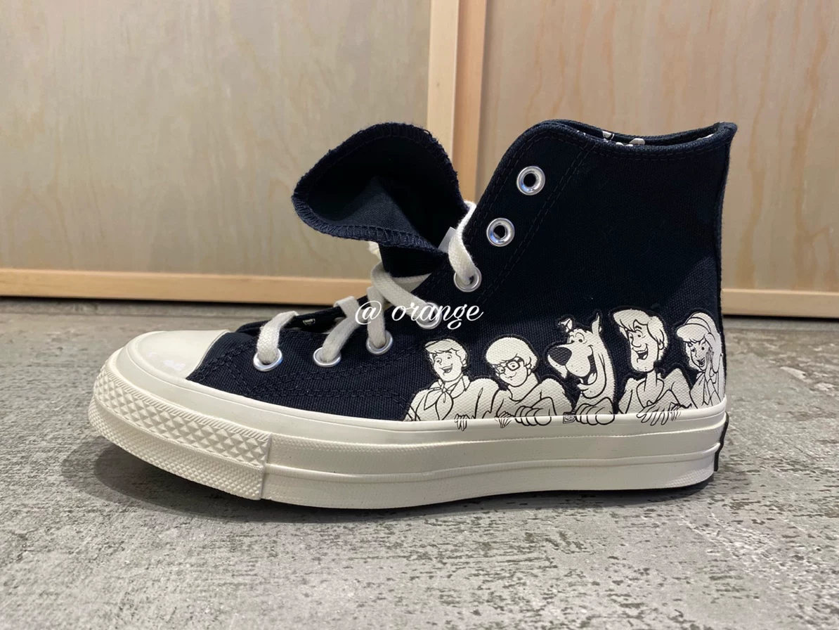 Converse匡威1970史酷比联名ScoobyDoo高帮帆布鞋169082c 169072c