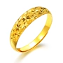 Nhẫn vàng mạ vàng nữ lấp lánh nhẫn vàng nam có thể điều chỉnh kích thước cặp nhẫn mở - Nhẫn nhẫn đính hôn