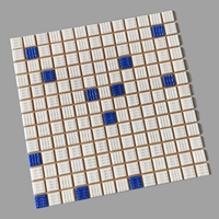 285 белый глубокий синий 20