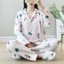 Mùa xuân và mùa thu chăn bông quần áo dày cotton phụ nữ mang thai đồ ngủ kích thước lớn sau sinh cho ăn quần áo bà mẹ cho con bú - Giải trí mặc / Mum mặc Giải trí mặc / Mum mặc