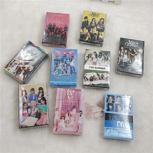 Total Connection 55 IVE Японский дебютный альбом Eleven Card Lomo Card Call Card Card Zhang Yuanying случайная карта