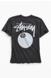 Stussy Basic 8 Ball Tee Eight Balls Logo Logor