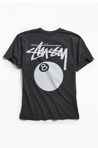 Stussy Basic 8 Ball Tee Eight Balls Logo Logor