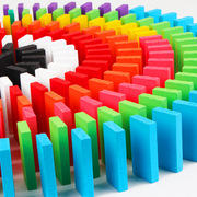 100 viên của cầu vồng bằng gỗ dominoes trẻ sơ sinh trẻ em early education puzzle tay khối xây dựng đồ chơi cho mọi lứa tuổi