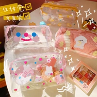 Японская мультяшная брендовая вместительная и большая косметичка, сумка, водонепроницаемая сумка-органайзер, популярно в интернете