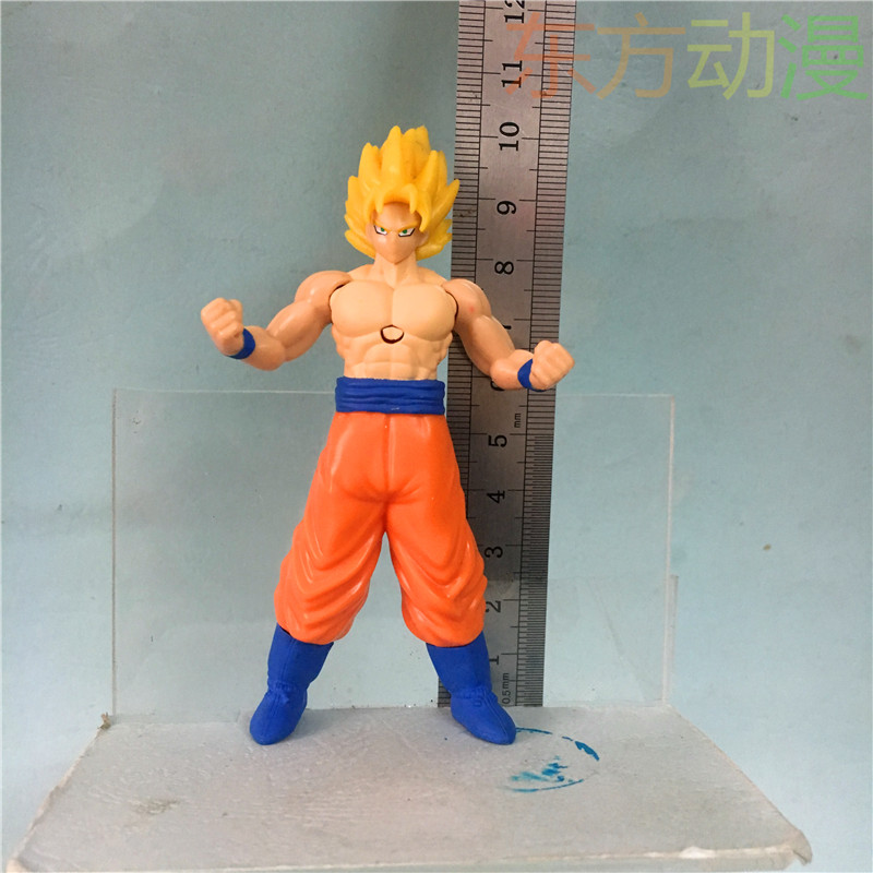 ClaretGenuine bulk cargo Bandai / Wan Dai Dragon Ball fat Buu  Begita Sun WuKong Movable Garage Kit image Ornaments