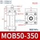 Thanh giằng Xi lanh thủy lực hai chiều Xi lanh nhẹ MOB 32/40/50/63/80/100-50/150/200LB-FA