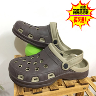 Dép xỏ ngón bằng nhựa chống trượt mùa hè dành cho nam và nữ, giày đi biển mũi nhọn, dép và dép y tế mũi to rỗng không thấm nước dép đi trong spa dép tĩnh điện