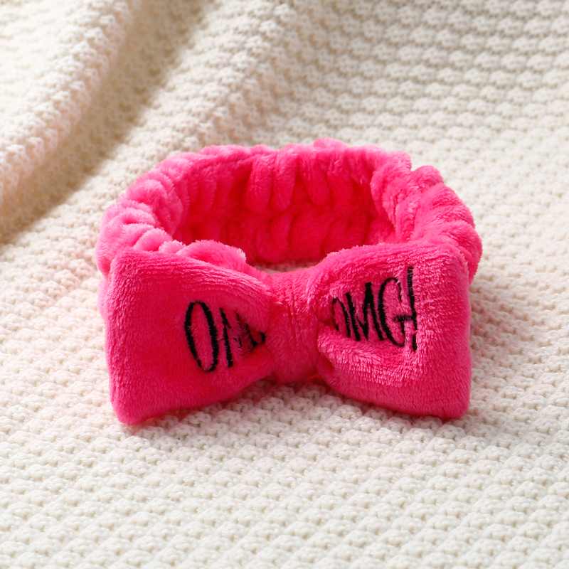 53 × OMG RoseInternet celebrity Xian Lian Headband lovely cosmetology Scarf hair hoop Make up Headgear Hair band female wash one 's face use Of Headband