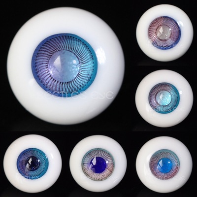 taobao agent [Beetles] BJD baby with handmade glass-eye beads Dream gradient R-series R-17 has small iris
