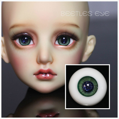 taobao agent [Dolly Planet] BJD baby uses hand-glass eye jade Leng Cui S-01