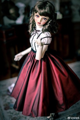 taobao agent [Yuyu sauce] BJD/SD/SDGR/MSD baby clothes * Red skirt heroine * suit/dress