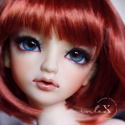 taobao agent INTOX hand -made BJD live -human wind resin eye low arc size iris blue brown eyes
